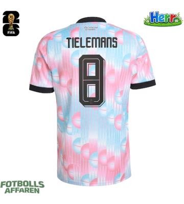 Belgien Youri Tielemans #8 Bortatröja VM 2026 Kortärmad